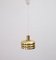 Brass Pendant Light by Hans-Agne Jakobsson for Hans-Agne Jakobsson AB Markaryd, 1960s 5