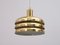 Brass Pendant Light by Hans-Agne Jakobsson for Hans-Agne Jakobsson AB Markaryd, 1960s, Image 2