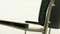 Vintage Bauhaus Tubular Steel Armchair in Black and Chrome from Mauser, Image 8