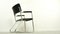 Vintage Bauhaus Tubular Steel Armchair in Black and Chrome from Mauser 10