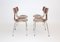 Sedie impilabili modello 3103 di Arne Jacobsen per Fritz Hansen, anni '60, set di 4, Immagine 5
