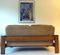 Dänisches Vintage 2-Sitzer Sofa aus massivem Eichenholz & Leder, 1970er 20