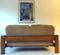 Vintage Danish 2-Seater Solid Oak & Leather Sofa, 1970s 20