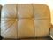 Vintage Danish 2-Seater Solid Oak & Leather Sofa, 1970s, Image 13