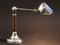French Functionalist Desk Lamp with Wood from Pirouette, 1920s, Image 5
