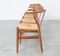 Vintage Wishbone Chairs by Hans J. Wegner for Carl Hansen, Set of 4, Image 3