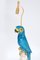 Vintage Blue Parrot Lamps, 1970s, Set of 2, Image 5