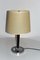 Lámpara de mesa Art Déco cromada, años 30, Imagen 1
