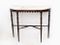 Ebonized Beech & Pink Marble Console Table, 1950s, Image 1