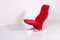 Fauteuil Concorde Rouge par Pierre Paulin pour Artifort, 1960s 6