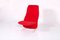 Red Concorde Lounge Chair by Pierre Paulin for Artifort, 1960s 1