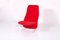 Roter Concorde Sessel von Pierre Paulin für Artifort, 1960er 1