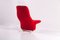 Roter Concorde Sessel von Pierre Paulin für Artifort, 1960er 8
