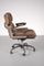 Brown Leather Desk Chair, 1960s 4