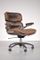 Brown Leather Desk Chair, 1960s 5