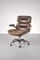 Brown Leather Desk Chair, 1960s 2