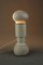 Lámpara de mesa 600 C blanca de Gino Sarfatti para Arteluce, años 60, Imagen 9