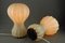 Lampade da tavolo Gatto Piccolo Cocoon dei Fratelli Castiglioni per Flos, anni '60, set di 2, Immagine 5