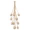 Poppy V. Chandelier in Lost Wax Cast Brass with 12 Stems by Fred&Juul 1