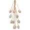 Poppy V. Chandelier in Lost Wax Cast Brass with 12 Stems by Fred&Juul 2