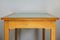 Mid-Century Dining Table with Lime Green Glass Top 6