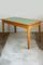 Mid-Century Dining Table with Lime Green Glass Top, Image 11