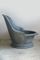 Bañera de zinc con reposabrazos, años 30, Imagen 7