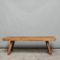 Vintage Oak Butcher's Block Coffee Table or Bench, 1930s, Image 1