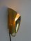 Italian Wall Lights in Brass, 1950s, Set of 3 11