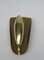 Italian Wall Lights in Brass, 1950s, Set of 3, Image 7