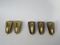 Italian Wall Lights in Brass, 1950s, Set of 3 12