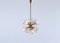 Vintage Dandelion Glass & Brass Chandelier by Emil Stejnar for Rupert Nikoll 2