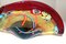 Cuenco grande de cristal de Murano multicolor de AVEM, años 50, Imagen 7