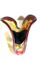 Large Multicolored Murano Glass Bowl from AVEM, 1950s, Image 11