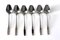 2070 Tea or Coffee Spoons by Helmut Alder for Amboss, 1959, Set of 6 1