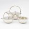 Functionalist Silver Plated Tea Set, 1930s, Image 2