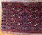 Antique Handmade Turkmen Tekke Torba Rug, 1860s, Image 4