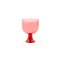 Medium Cuppino Tasse aus geblasenem Glas in Rot von Aldo Cibic für Paola C. 1