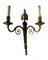Antique French Bronze Wall Lamp by Marcel Guillemard, Image 1