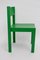 Mid-Century Green Modern Dining Room Chairs from E.& A. Pollack, 1950s, Set of 6, Image 7