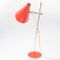 Model L117 Red Desk Lamp by Josef Hurka for Lidokov, 1960s 5