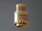 Handmade Danish Brutalist Brass Pendant Lamp by Holm Sørensen, 1960s 1
