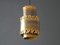 Handmade Danish Brutalist Brass Pendant Lamp by Holm Sørensen, 1960s, Image 1