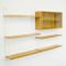 Vintage Ash Veneer Wall Unit with Showcase by Katja & Nisse Strinning for String 3