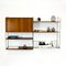 Vintage Rosewood Veneer Wall Unit by Katja & Nisse Strinning for String 9