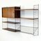 Vintage Rosewood Veneer Wall Unit by Katja & Nisse Strinning for String 2