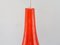 Vintage Danish Orange Glass Pendant Lamp, Image 4