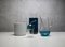 Limonata Mouth-Blown Blue Glass Carafe with Mixer by Cristina Celestino for Paola C. 2