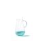 Limonata Light Blue Mouth Blown Glass Carafe with Mixer by Cristina Celestino for Paola C. 1