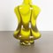 Large Psychedelic Yellow Vase by Carlo Moretti for Opaline Florence, 1970s 4